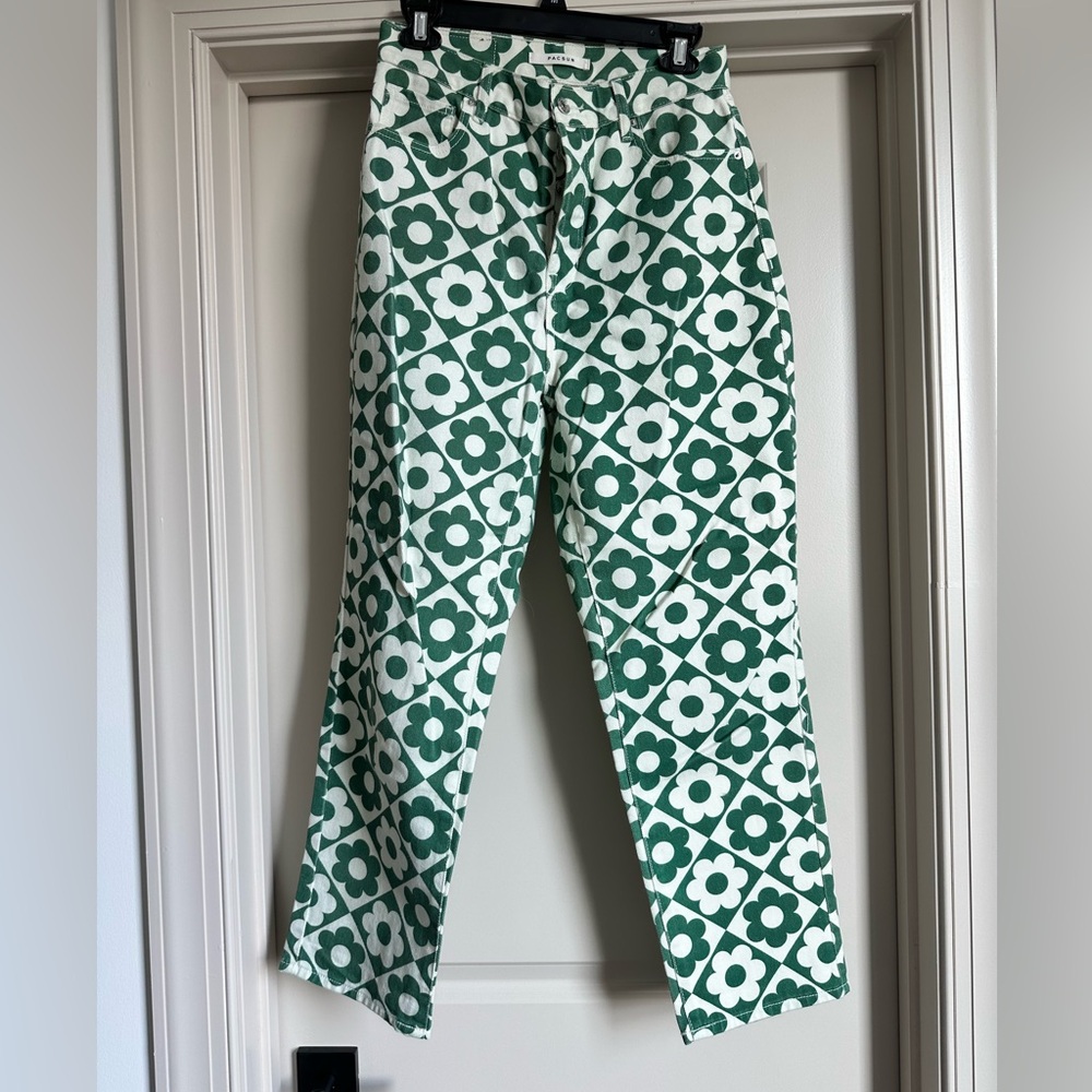 PacSun Floral Retro Jeans